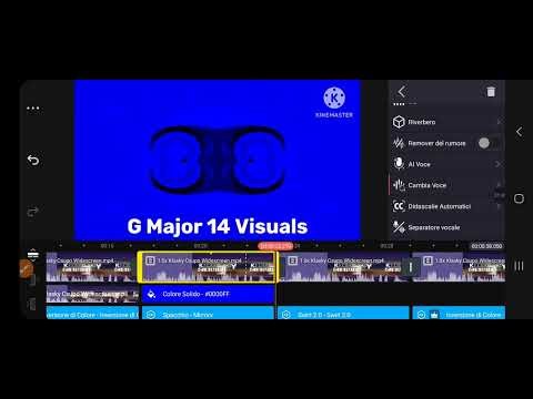 How To Make G Major 11 - 20 Visuals On Kinemaster