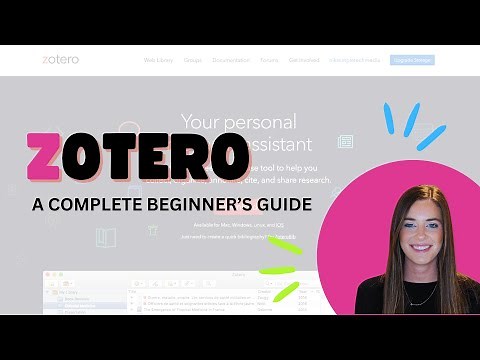 Zotero--A Complete Beginner's Guide