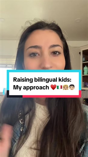 Raising bilingual kids: my approach ♥️👧🏼👦🏻🇮🇹 #learnitalian #fyp #bilingualkids #italianteacher #bilingual
