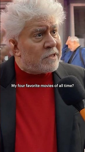 Four Favorites with Pedro Almodóvar #fourfavorites #pedroalmodovar