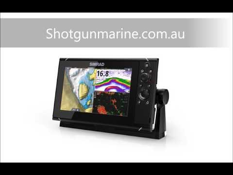 Simrad NSS9 evo3 chartplotter gps in colour