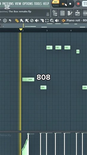 Remaking "The box" by Roddy Ricch on FL studio #producer #flstudio #music #beat #thebox