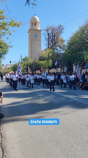Moments from the OXI-Day parade in Chania today No 17 | Crete Chania