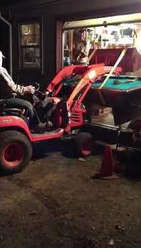 BX24 moving pool table