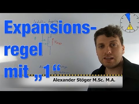 Expansionsregeln "Multiplikation mit 1" - Boolsche Algebra