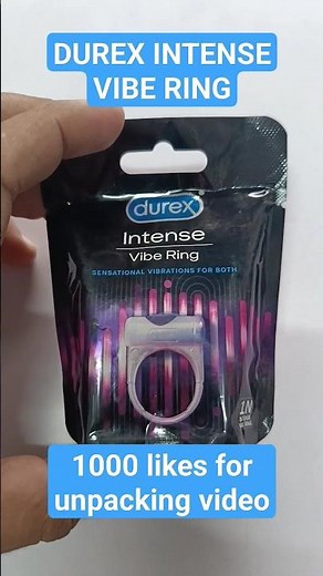Durex intense vibe ring 1000like karo unpacking video #medicalgargji #almafeliz #medicine #trending