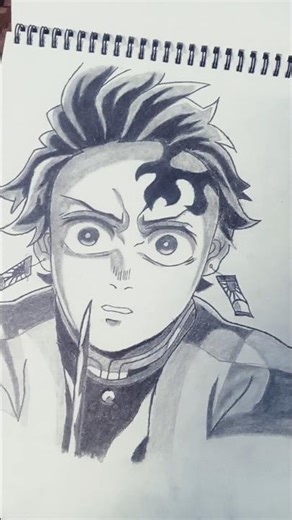 #tanjiro sketch#demon Slayer anime character