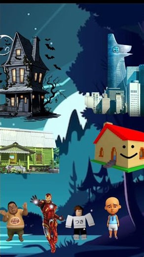 ipin dan Roblox dibuat bingung oleh denis dontol #viralshorts