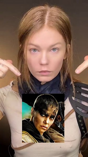 Mad Max: Furiosa cosplay brought to life with makeup art