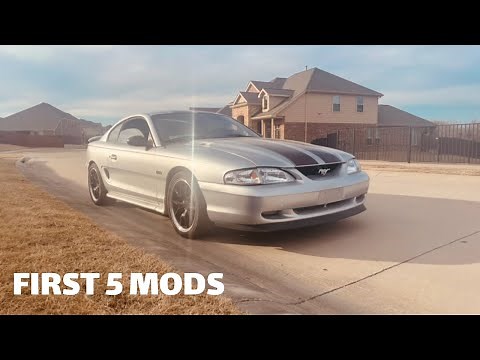 First 5 Modifications You MUST DO On a 1994-1998 Mustang!