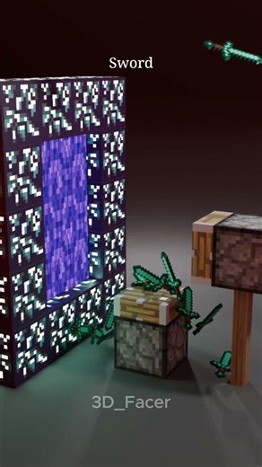 Minecraft Vs Real Life in the Nether #3d