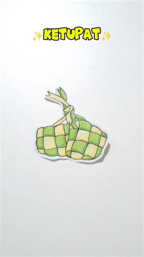 ketupat#sticker #coloring #shorts
