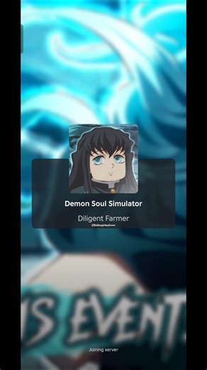 Demon Soul Simulator 💀! #roblox #youtubeshorts #shorts #robloxedit #demonslayer #gaming @Roblox