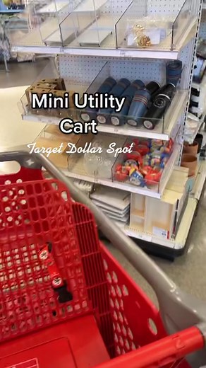 Mini Utility Cart at Target Dollar Spot