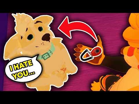 I clicker trained my friend in VRChat...