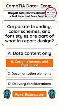 CompTIA Data+ Certification Review Most Important Exam Questions