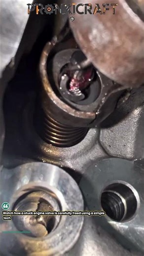 Fixing a Stuck Engine Valve Like a Pro | Simple Trick That Saves Time