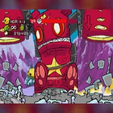 Alien Hominid Boss Fight - PS2