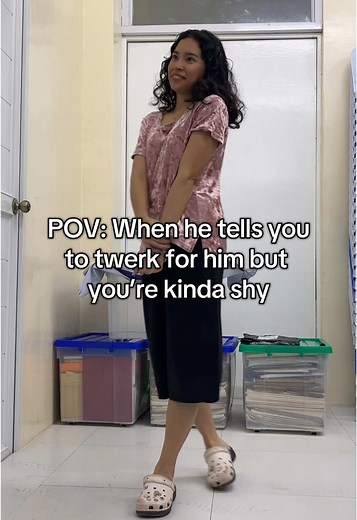 Shy Girl Dances in Twerk Challenge