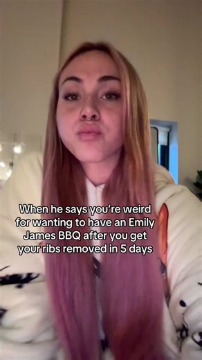 Why It's Okay to Be Unique: Emily James BBQ After Rib Removal Surgery
