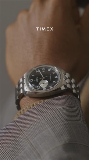 Timex on Instagram: "Our Marlin automatic watches are known for their mid-century modern retro appeal, with clean, sophisticated details that connect them to their 1960s predecessor, a timepiece that—after over a half-century—has yet to go out of style. Available now at Timex.com. #timex #timexmarlin #marlinautomatic #newwatch #watchfam"