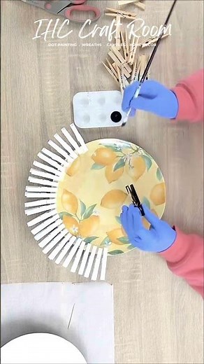 I'm extra & so is my clothespin wreath DIY