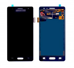 LCD with Touch Screen for Samsung Z3 - Black (display glass combo folder)