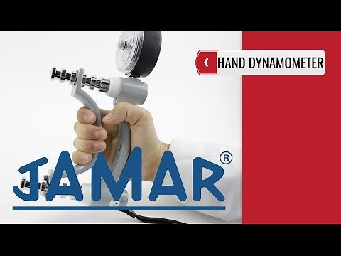 JAMAR Hydraulic Hand Dynamometer (product video presentation)