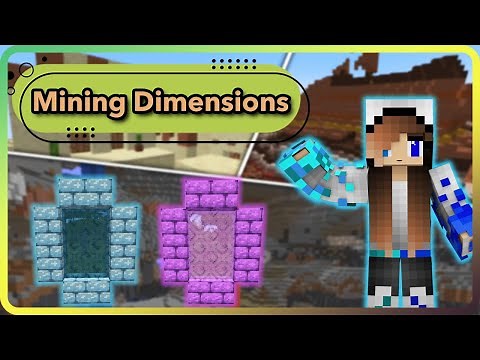 Mod Showcase: Mining Dimensions | Minecraft