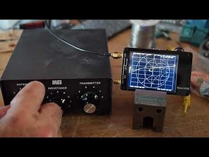 #358 NANOVNA tuning antenna with a transmatch