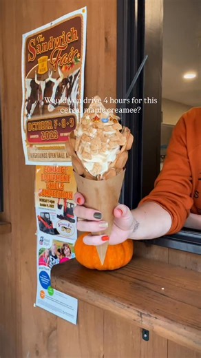 1.6K views · 29 reactions | Hidden Gem Maple Creamee spot in NH ...