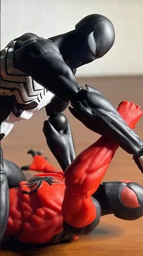 Part1 stop-motion 🫶📸❤️ #spiderman #stopmotion #venom #shorts