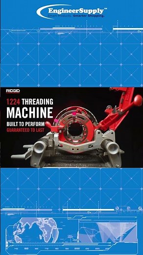 Ridgid 1224 Power Threading Machine