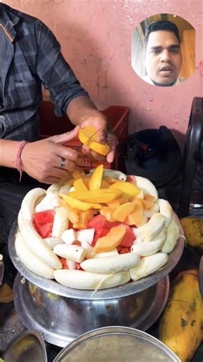Fresh Fruit 🍓 Juice #food #streetfood #dillistreetfood #fruit #shorts