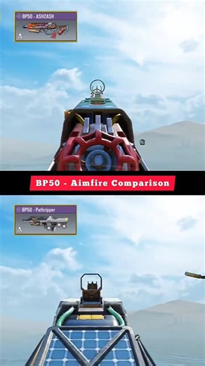 Epic BP50 [Ash2Ash] 🔥 vs BP50 [Pathripper] ⚡ | Assault Rifle Comparison | Call of Duty Mobile