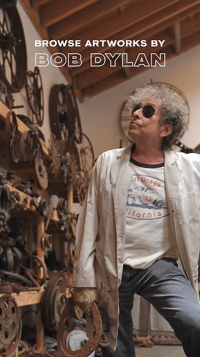 Discover original paintings, drawings and sculptures by Bob Dylan⚡ | Halcyon Gallery