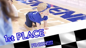 10K views · 119 reactions | It's the cutest race of the year!  Baby Billikens took to the court for the Royal Banks of Missouri's annual Great Baby Race during halftime at the men's basketball game against Rhode Island on Feb. 22.  by Dave Souza | Saint Louis University | Facebook