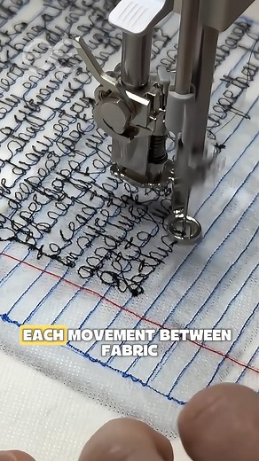 684K views · 4.7K reactions | The Sewing Machine That Writes in Thread (Credit: meredithwoolnough/ig) | Enigma Elysium | Facebook