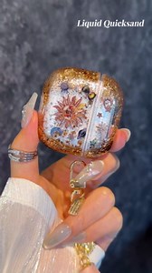 Coralogo for Airpods 2nd/1st Generation Case - Quicksand Liquid Cute Kawaii Mujer Girl Women Aesthetic Sparkling Sparkle Glitter Bling Sparkly Pretty Purple Castle Keychain Girly for Airpod 2/1 Case