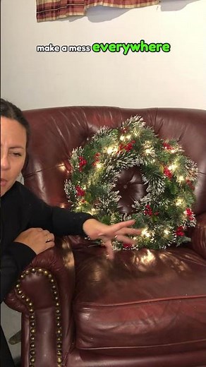 NTC Crestwood Spruce 24” Prelit Wreath Review: Must-See! #christmaswreath #christmassetup