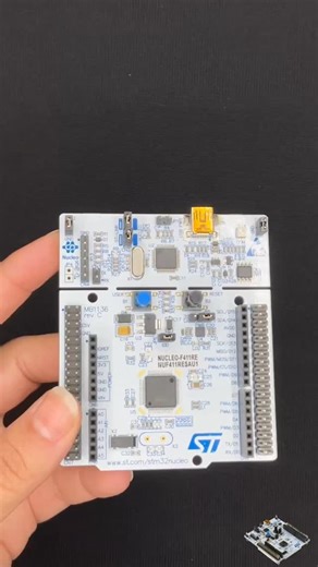 RoboticX on Instagram‎: "بدك أداء عالي مع استهلاك طاقة منخفض؟ هذا هو الحل 🚀⚡ #STM32Nucleo #EmbeddedSystems #Microcontroller #ElectronicsEngineering #STMicroelectronics"‎