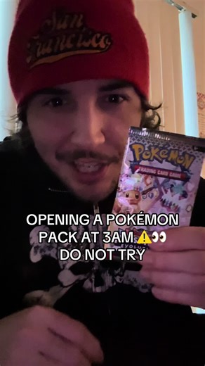 Pokémon Card Opening at 3AM - Scary Experience!