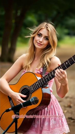 Beautiful Guitar Woman – Relaxing Visual Guitar Clip 🎶 #talent #music