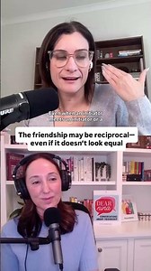 Reciprocity in a friendship does not mean equality #friendshipadvice ‪@drmiriamkirmayer‬