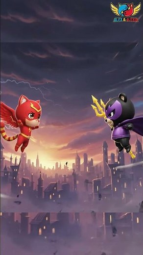 you’ll never forget!Super Chibi Cat clash with the mighty Purple Bear Jibei in an epic showdown!