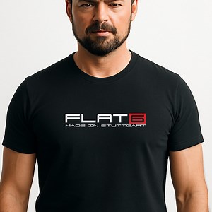 Flat 6 Car T-shirt: Nurburg Air Cooled Sports Car Lovers Tee, Made in Stuttgart - Etsy