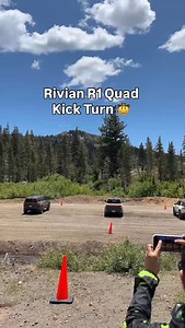 880 reactions · 82 shares | Rivian’s 1,025-hp R1 Quad-Motor can turn 180 degrees on a dime thanks to “Kick Turn.” It even works while the truck is moving. What do you think? | InsideEVs | Facebook