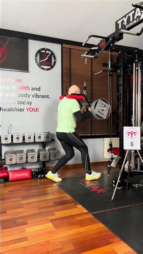 BEST Home Gym: Quadriceps and Glute Workout | TYTAX Machine Workout #buildbackmuscles #POWER RUNNER