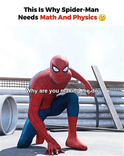 Spider-Man Explains Why Swinging Needs Physics 🤯