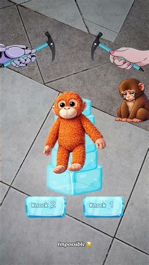 help monkey iq impossible #game 😰😣 #tiktokgame #hungergamestiktok #shorts